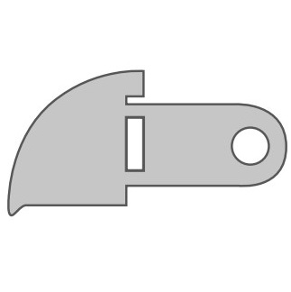 Заглушка Progress Profiles Projolly TPJAA 08 (серебро), матовая