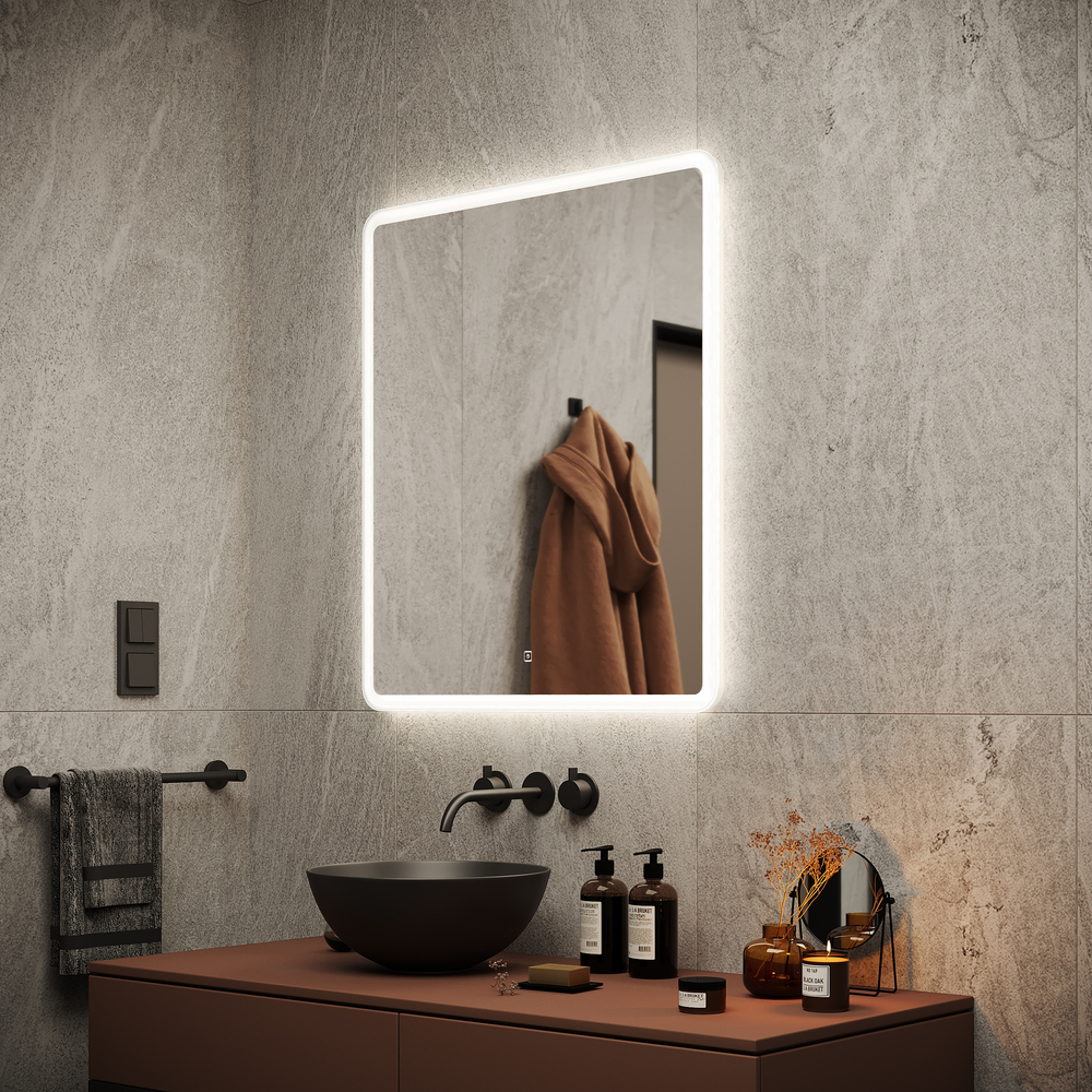 Зеркало Sancos Arcadia AR700 70x80 с подсветкой