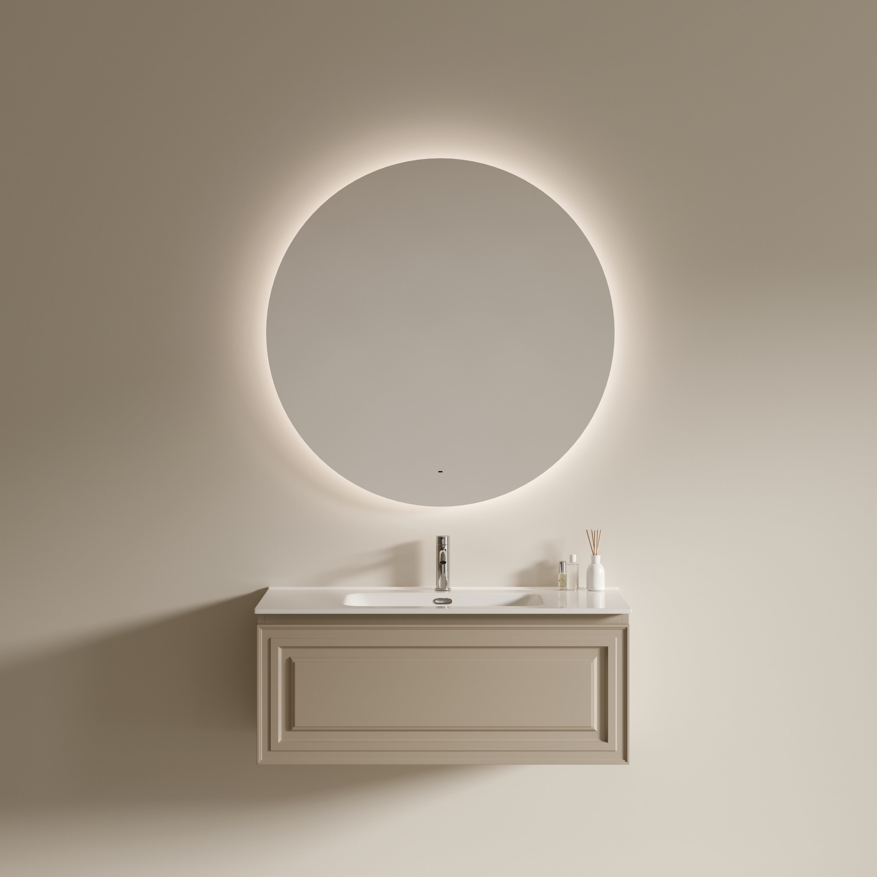 Зеркало Sancos Сфера 2.0 (Sfera 2.0) SF2.1000 100 см. с подсветкой