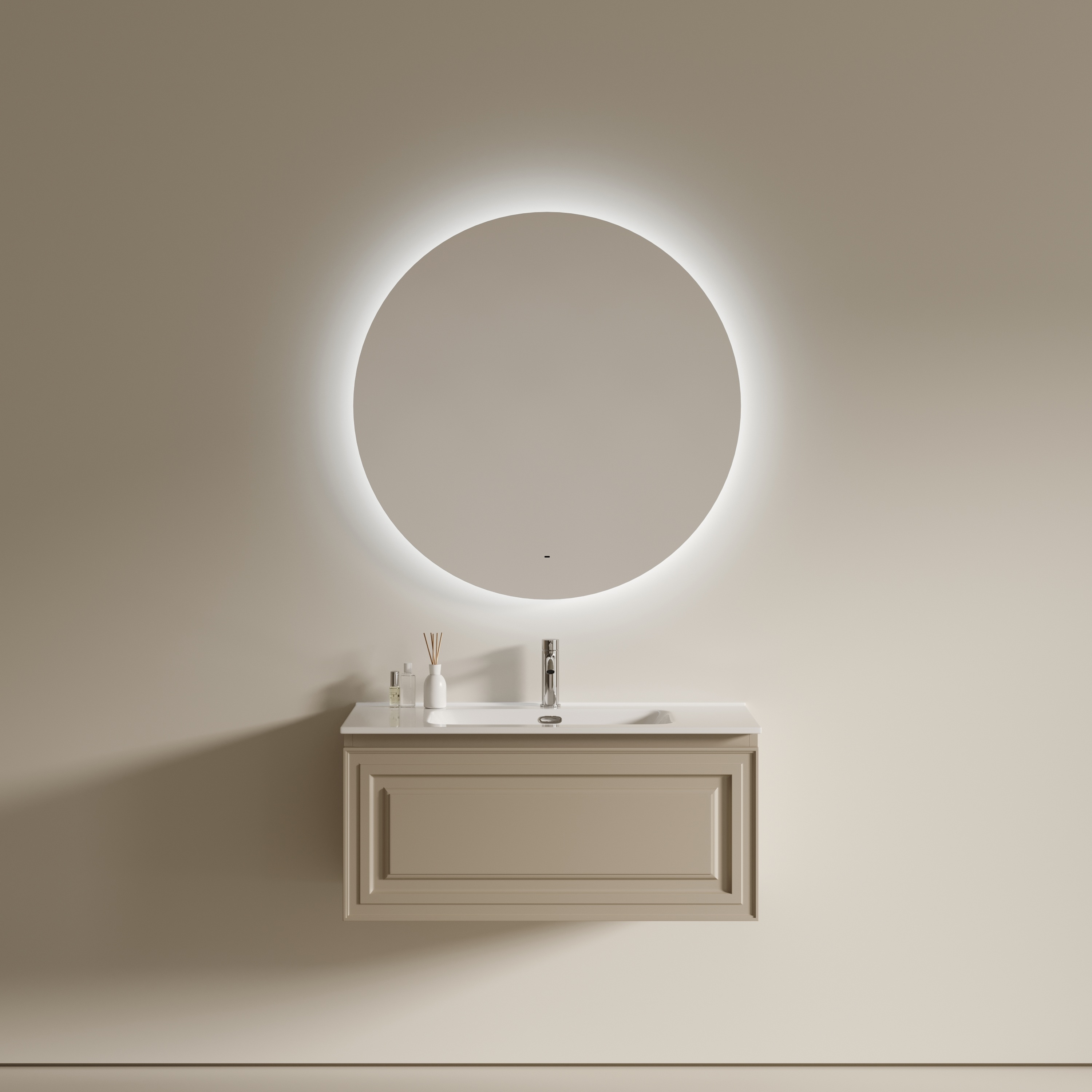 Зеркало Sancos Сфера 2.0 (Sfera 2.0) SF2.800 80 см. с подсветкой