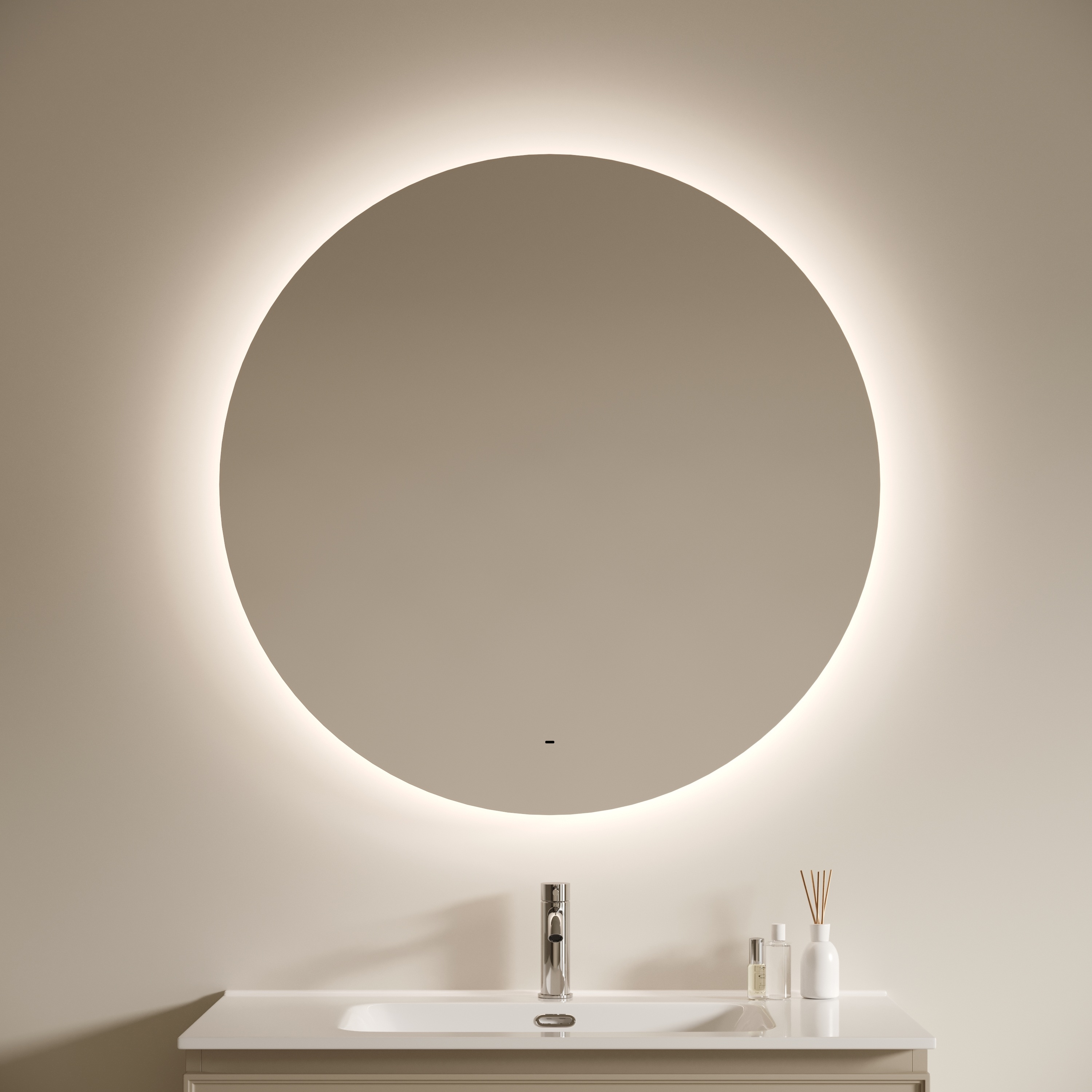 Зеркало Sancos Сфера 2.0 (Sfera 2.0) SF2.900 90 см. с подсветкой