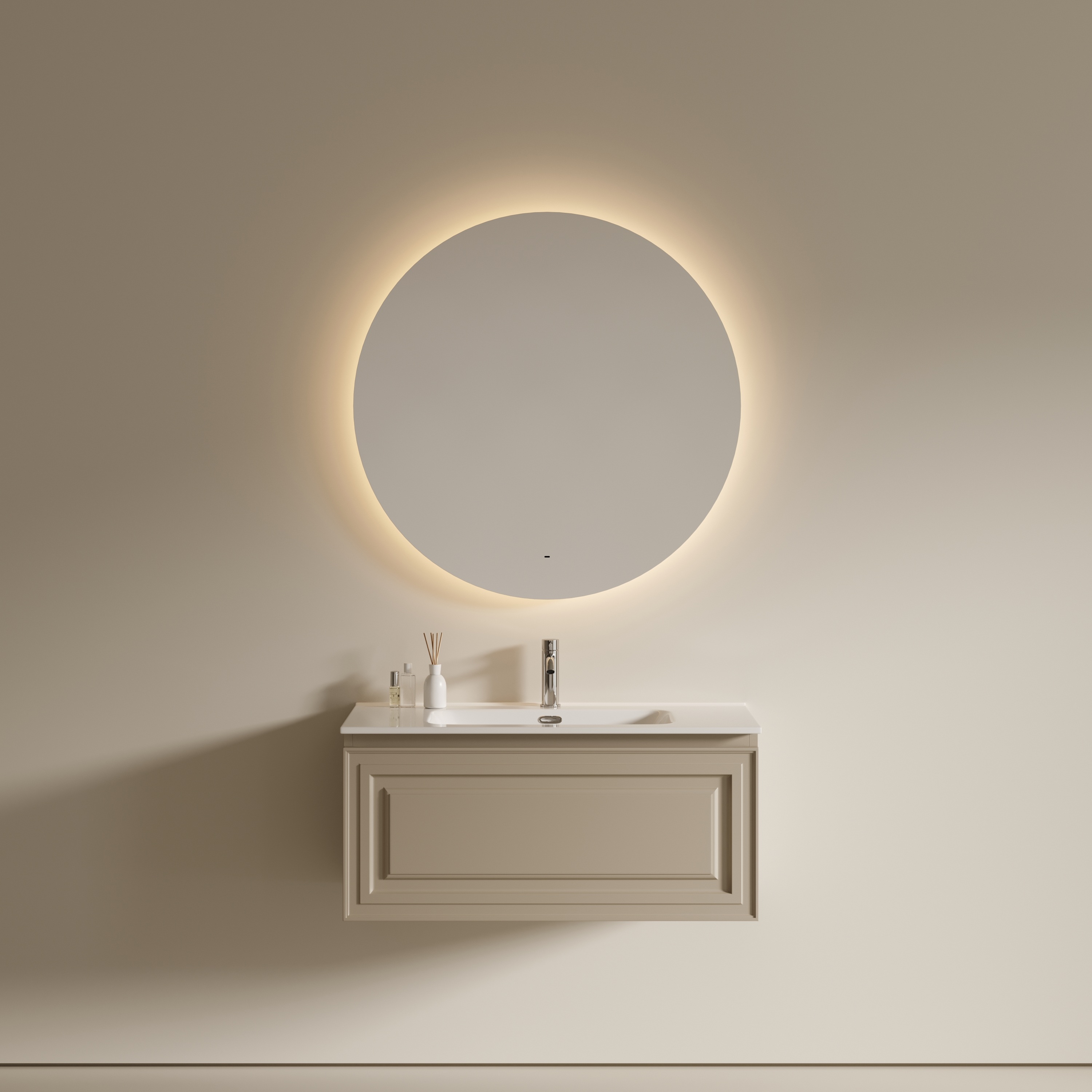 Зеркало Sancos Сфера 2.0 (Sfera 2.0) SF2.900 90 см. с подсветкой