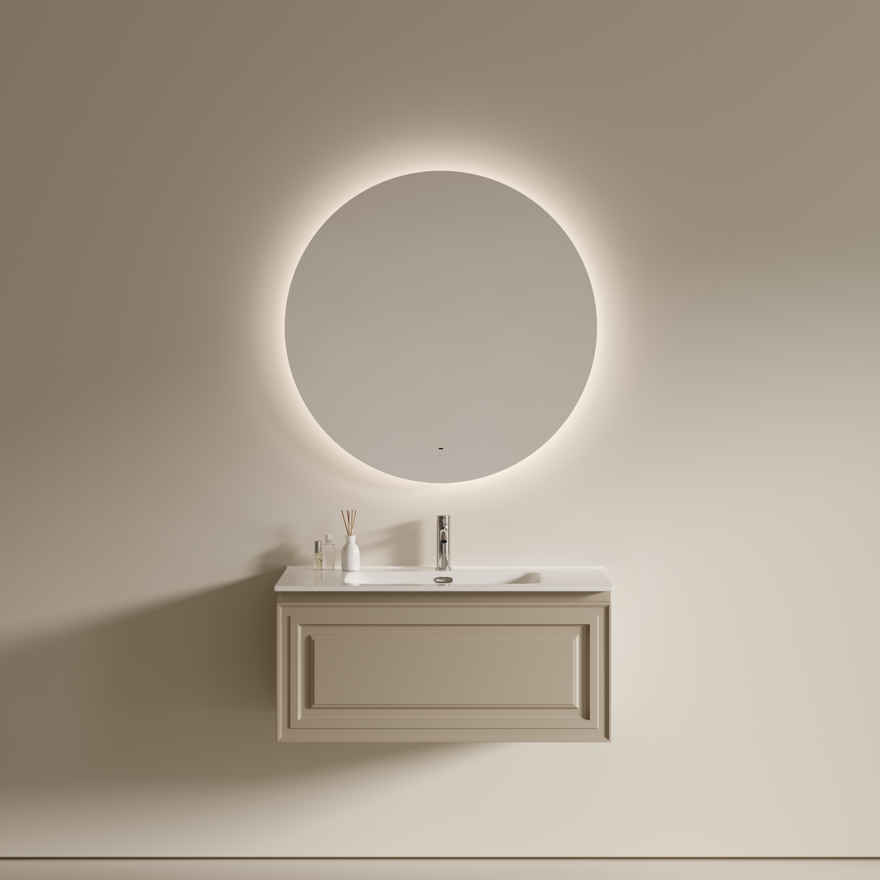 Зеркало Sancos Сфера 2.0 (Sfera 2.0) SF2.900 90 см. с подсветкой