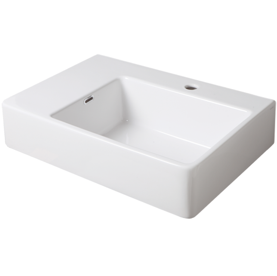 Раковина накладная/подвесная Simas Top e lavabi d'Arredo QU65D*1 bi 65х45